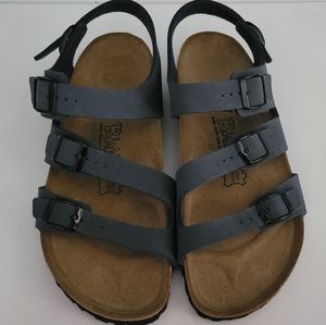 Birkis by birkenstock buckle ankle strap sandals